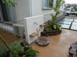 東京都江戸川区新築造園工事
