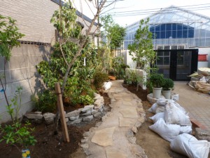 東京江戸川区、造園、植栽